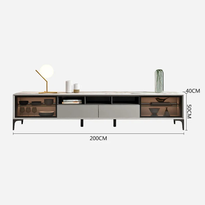 Monitor Stand Mobile Tv Table Mueble Unit Living Room Lowboard Retro Tv Display Cabinet Desk Arredamento Living Room Furniture