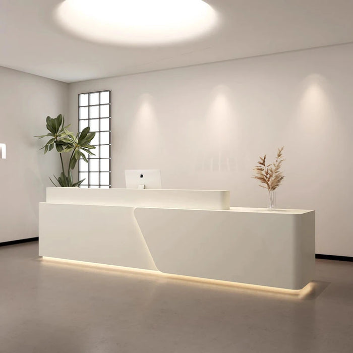 Console Cashiers Reception Desk Luxury Computer Storage Workbench Reception Desk Drawers Scrivania Reseption Office Furniture