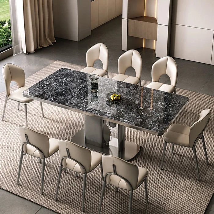 Nordic Replica Dining Tables Study Coffee Patio Modern Living Room Mobile Dining Tables Square Mesa De Comedor Furniture HDH