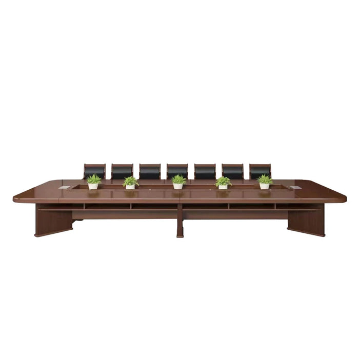 ustomized conference table long table meeting table paint solid wood office desk conference room training tables and chairs