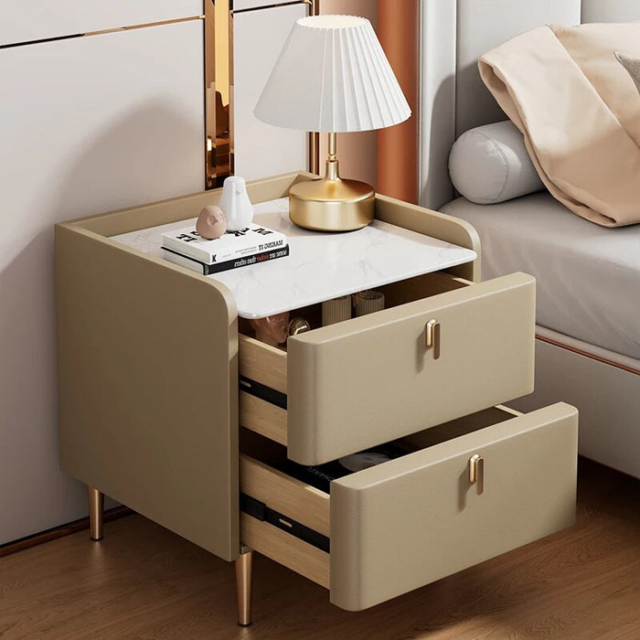 Small Bedroom Nightstands Drawers Storage Dressing Bedside Tables Coffee White Gamer Side Arredamento Furniture XY50BT