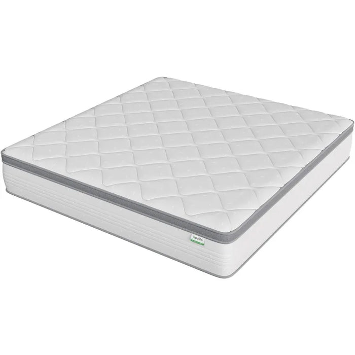 Mattress, 12 Inch Hybrid Mattress Queen with Comfort Foam,Innerspring Pillow TopMattress in a Box,