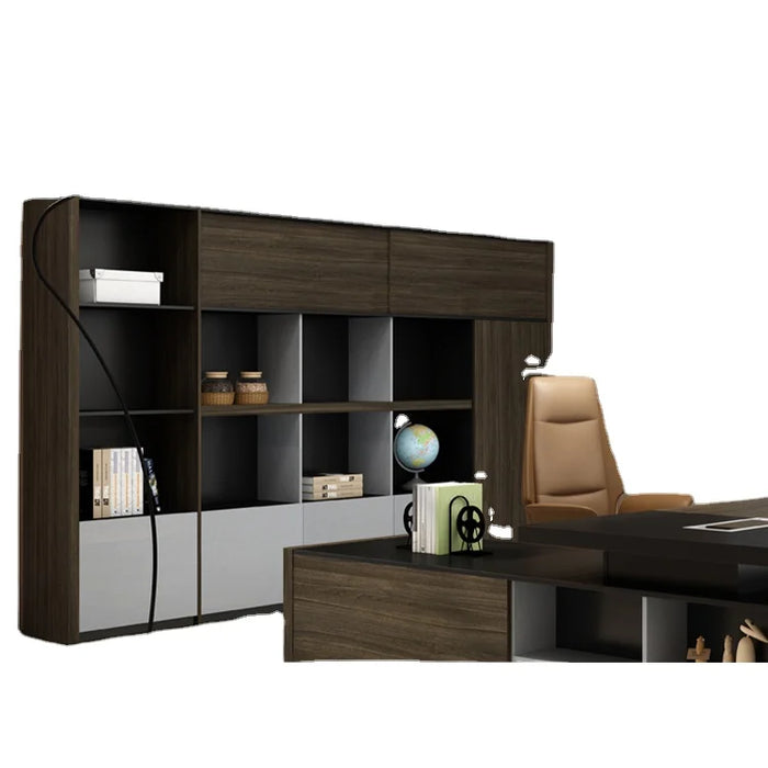 Wooden Locker File Cabinet Metal Office Furniture Cabinet