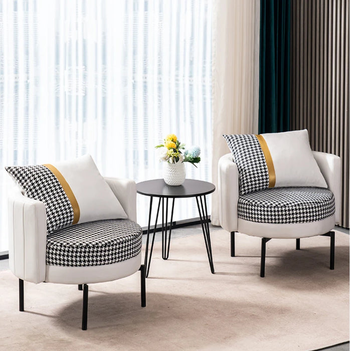 Modern Single sofa Living room furniture 1-person lazy Design Armchair balcony Corner Cafe soft velvet Chair Relaxing ergonomic