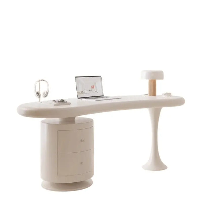 White Standing Lap Desk Writing Small Executive Workstation Study Desk Table Office Bedroom Mesa De Escritorio Office Furniture