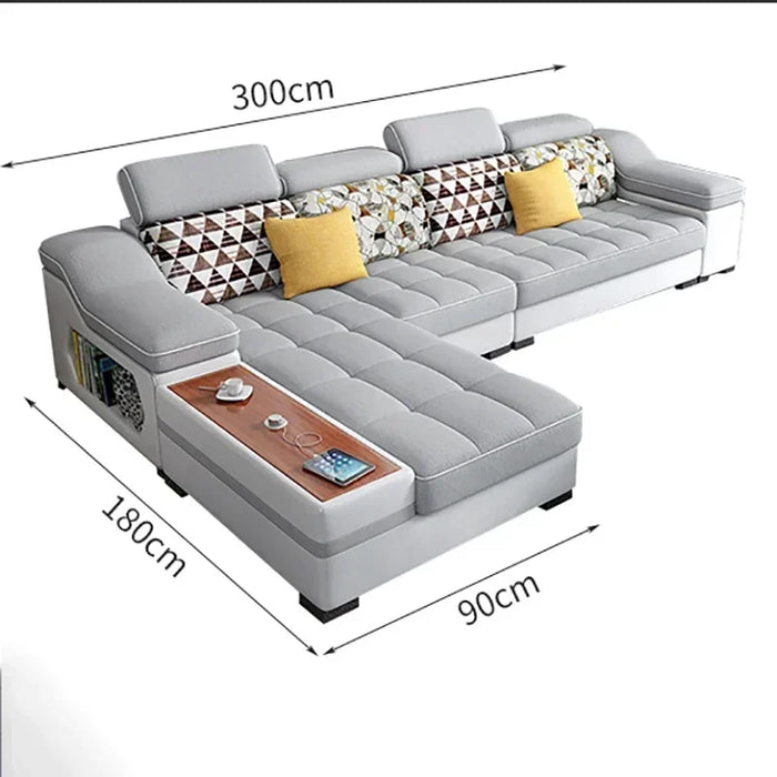 Solid Colors Queen Living Room Sofas Modern Nordic Luxury Bed Lazy Sofa Chair Leather Single Lounge Woonkamer Banken Furniture
