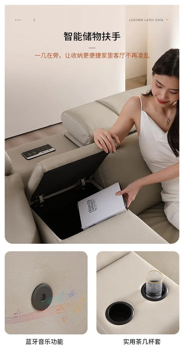 Electric Reclining Sofa Set Functional Genuine Leather Sofa Cama Sectional Couch Theater Seats Convertible Big Sleeper Sofas
