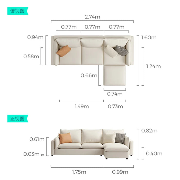 Modern Lazy Sofa European Cozy Upholstered Lounge Living Room Sofas Modern Houses Luxury Mobili Per La Casa Household Goods