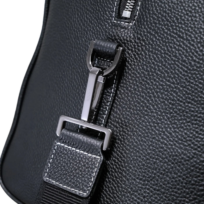 Men's Travel Bag Shoulder Genuine Leather Casual Hand Luggage Messenger Crossbody Bags High Capacity  For 18 Inch Laptop