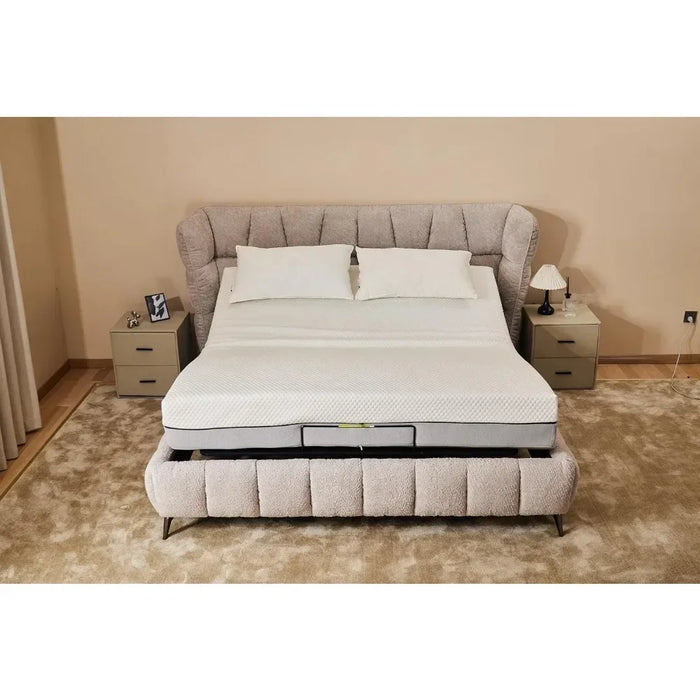 Bed FrameAdjustable Bed Frame, Ergonomic Bed Frame, Head And Foot Tilt, Zero Gravity, Wireless Remote Control, Easy Tool Assembl
