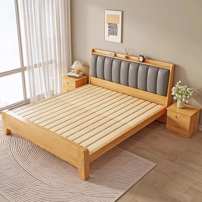 Nordic Beauty Beds King Size Living Room Double Wood Storage Adults Beds Luxury Cheap Camas Dormitorio Home Furniture