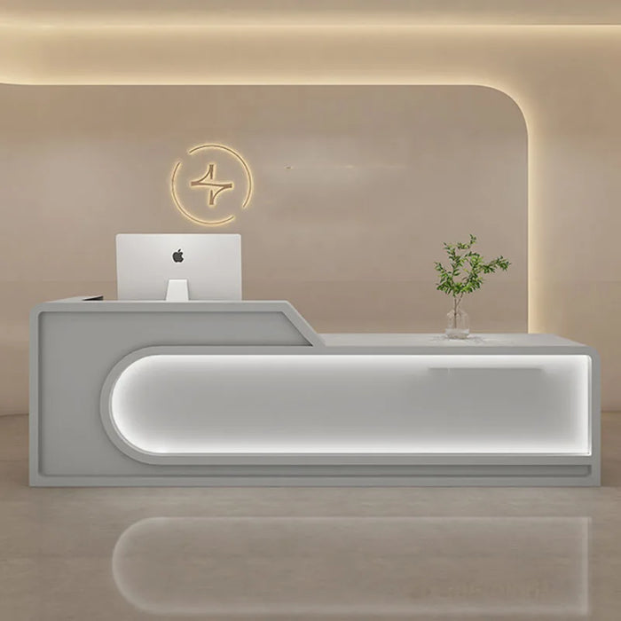 Cashier Lectern Bar Counter Reception Restaurant Tables Bar Cash Register Modern Office Desk White Receptionist Bureau Furniture