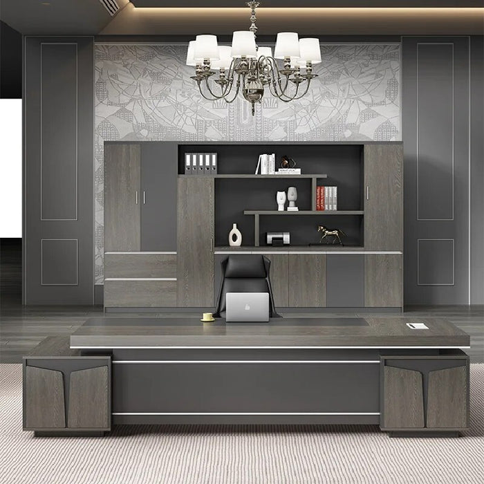 Executive Office Desks Reception Conference Coffee Aesthetics Computer Modern Desk Luxury Mesa Escritorio Desk Furnitures