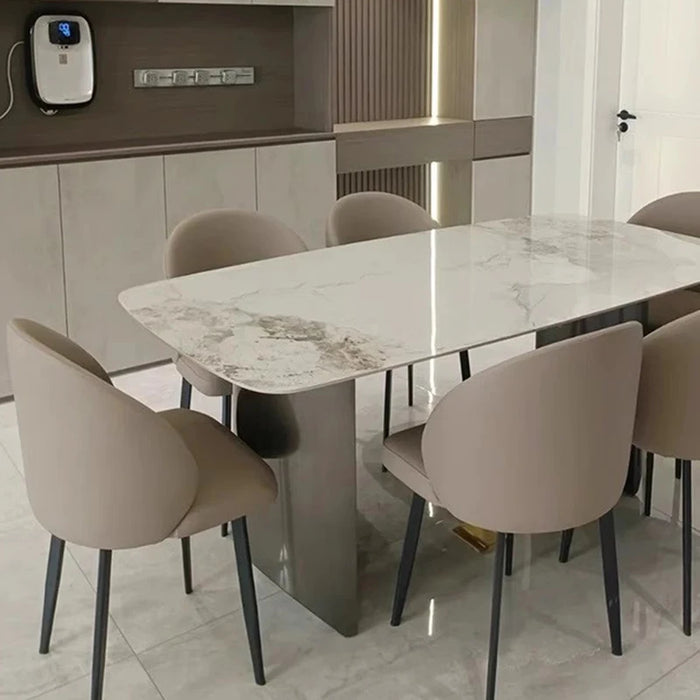 Kitchen Salon Dining Table Makeup Legs Living Room Study Dining Table Appoint Side Zestawy Do Jadalni Livingroom Furniture Sets