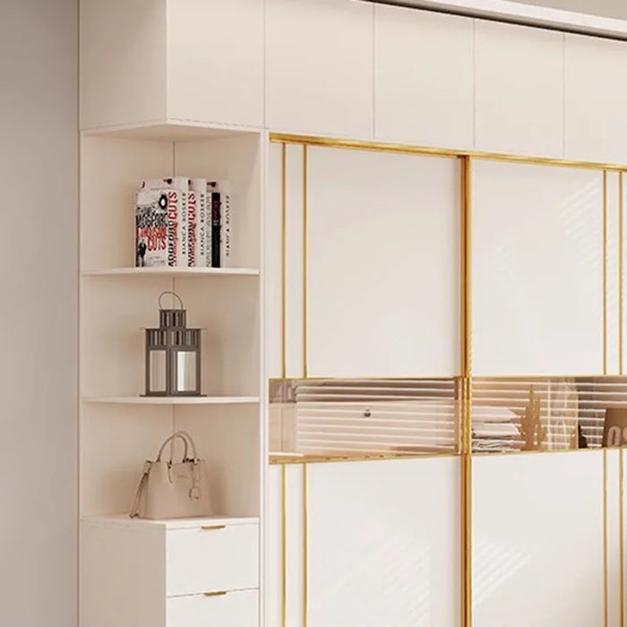 Display Wardrobes Garment Room Divider Wooden Hangers Living Room Cabinets Standing Guarda Roupa Portatil Home Decoration