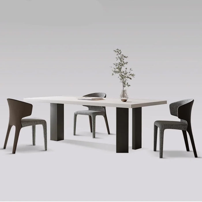 Nordic Modern Dining Table Minimalist Office Library Center Dining Table Fashion Floor Reading Mesas De Jantar Home Furnitures