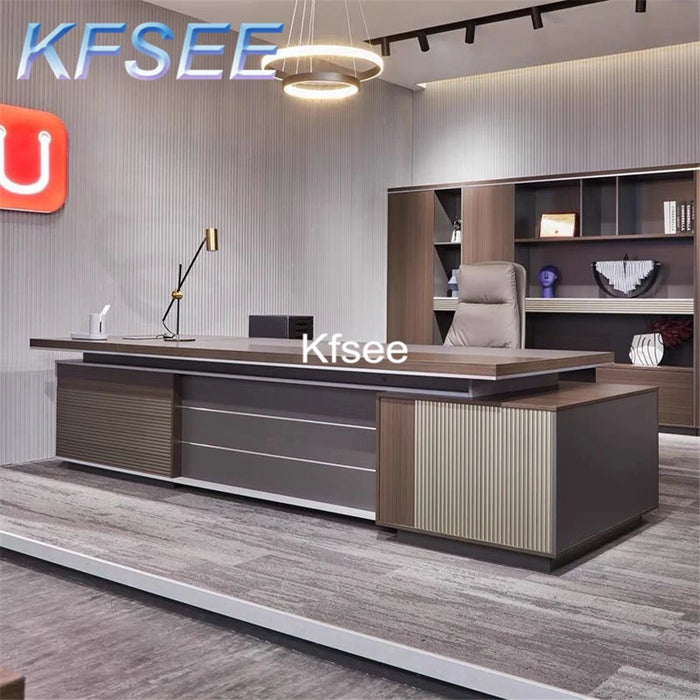 Kfsee 1Pcs A Set Prodgf Computer 240*216*75cm Boss Office Table