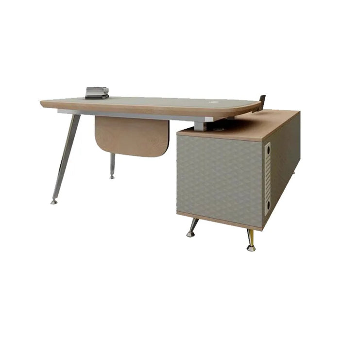 Monitor L Shaped Office Desk Standing Executive Luxury Floor Computer Desks European Mid Century Mesa De Computador Furniture
