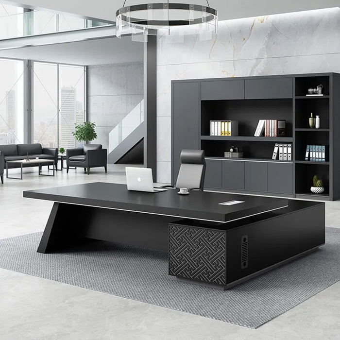 Minimalist Reception Office Desk Drawers Corner L Shaped Executive Computer Desks European Supplies Mesa Escritorio Furniture