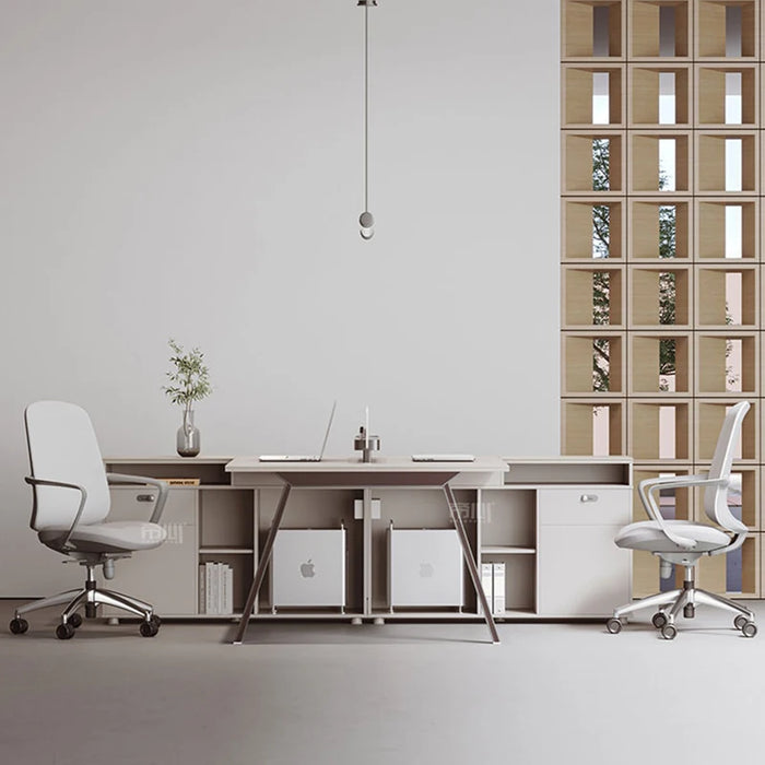 Studio Boss Office Desk Arts Design Fashion Professional Set Storage Computer Desk Tables Wooden Moveis Para Casa Furniture