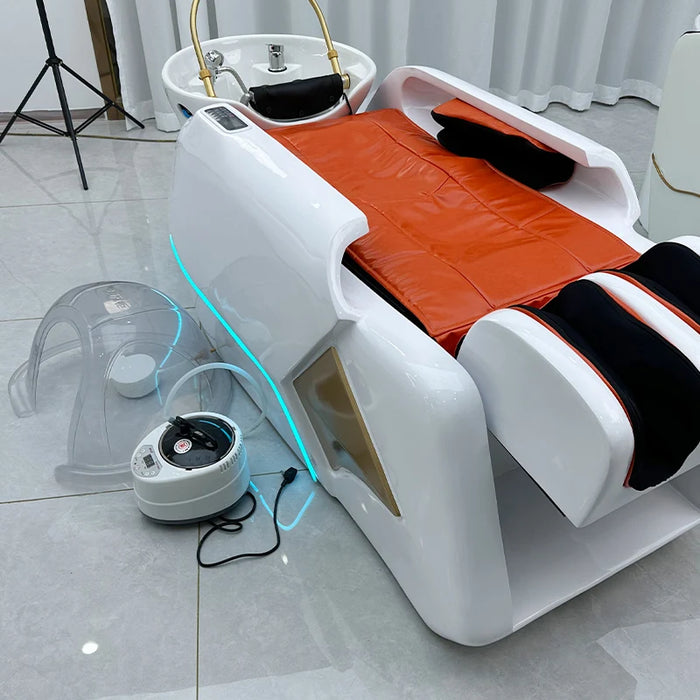 Electric Shaving Chair Shampoo Professional Hair Washing Chair Intelligent Beauty Sillas Peluqueria Hairsalon Furniture CY50XT