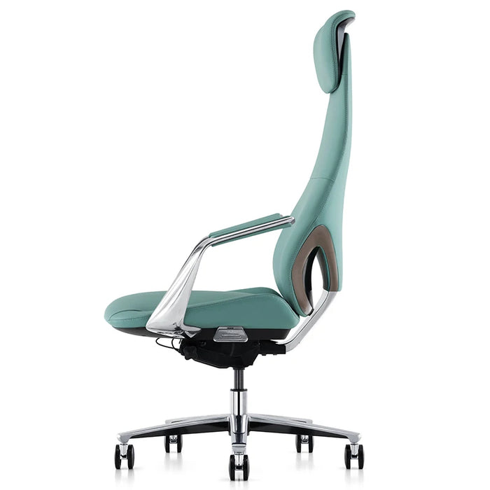 Vanity Swivel Office Chair Simple Designer Study Leather Executive Comfy Computer Chair Living Room Cadeira Gamer Furniture