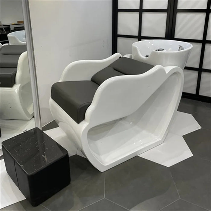 Japanese Head Spa Bed Hair Wash Comfort Comfort Hair Washing Station Chair Therapy Silla Peluqueria Salon Furniture MQ50SC