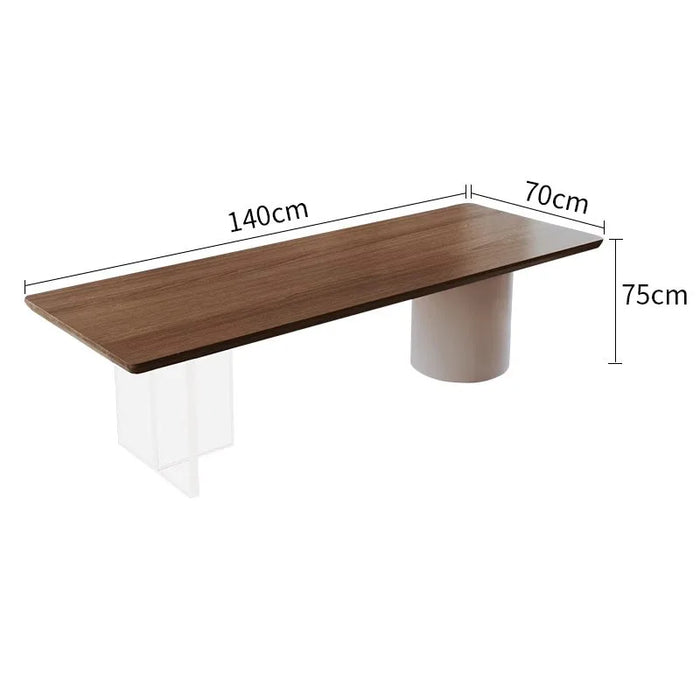Wooden Reception Office Desk Executive Studio Desktops Organizer Monitor Office Desk Storage Schreibtisch Luxury Furniture