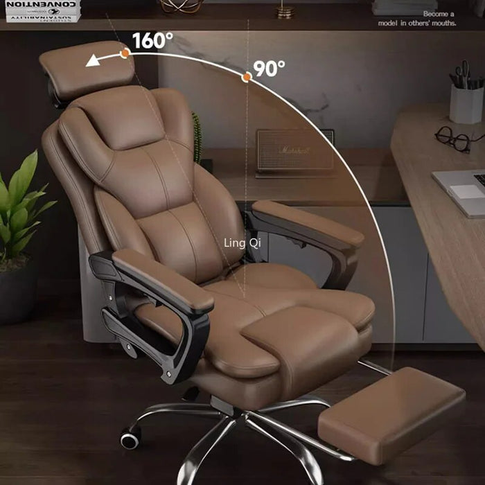 Mobile Living Room Office Chair Designer Study Meditation Solid Color Gaming Chair Nordic Liftable Headrest Muebles Furniture