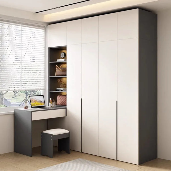 White Bedroom Modern Wardrobe Girls Cute Shelves Living Room Clothes Wardrobe Organizer Women Szafy Do Sypialni Furniture