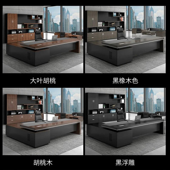 President Executive Desk Table Luxury Modern Non Slip Mat Laptop Desk Table Multifunctional Modern Bureau Meubles Home Furniture