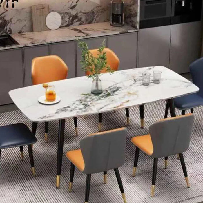 Luxury Waterproof Dining Table Onement Nordic Free Shipping Kitchen Dining Table Legs 75cm Balcony Esstische Home Furniture