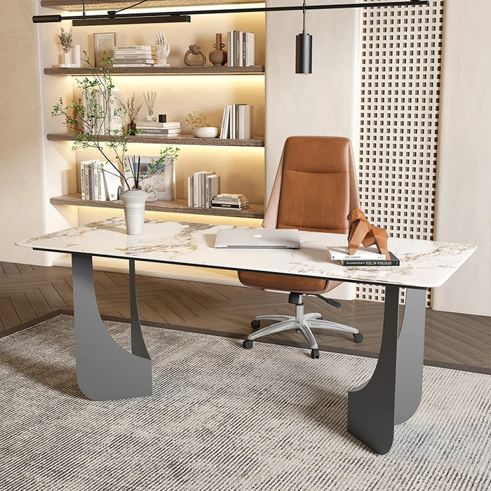 Modern Studio Office Desk Study Computer Standing Italian Monitor Office Desk Meeting Mesa Escritorio Minimalist Furniture