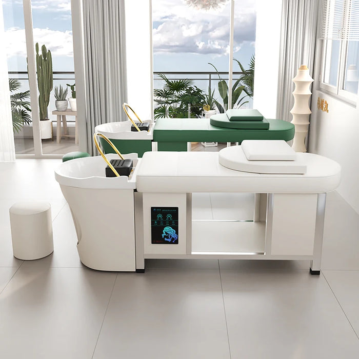 Professional Beauty Spa Progressive Shampoo Chair Headspa Massage Sedia Parrucchiere Salon Furniture CY50XF