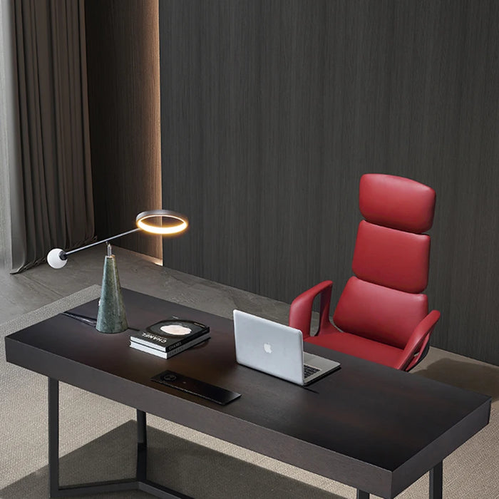 Designer Minimalist Boss Office Desk Italian Wood Solid Ideas Modern Computer Desk Tables Studio Moveis Para Casa Furniture