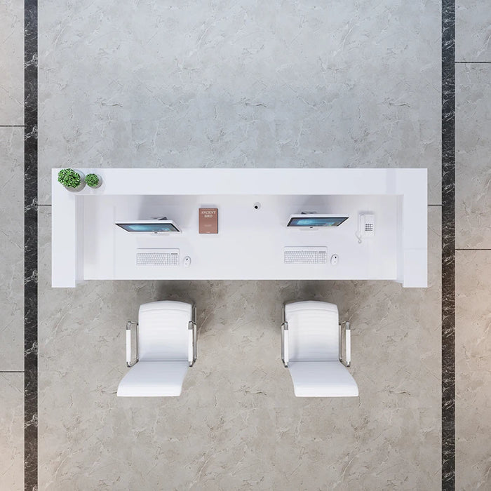Store Standing Reception Desk Counter Luxury Clinic Reception Desks Console Restaurant Comptoir Magasin Beauty Salon Furniture