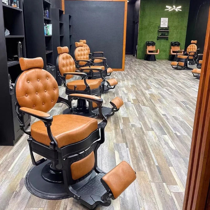 Recliner Hairdressing Chair Tattoo Pedicure Swivel Luxury Nail Tech Chairs Manicure Leather Stuhl Beauty Salon Furniture