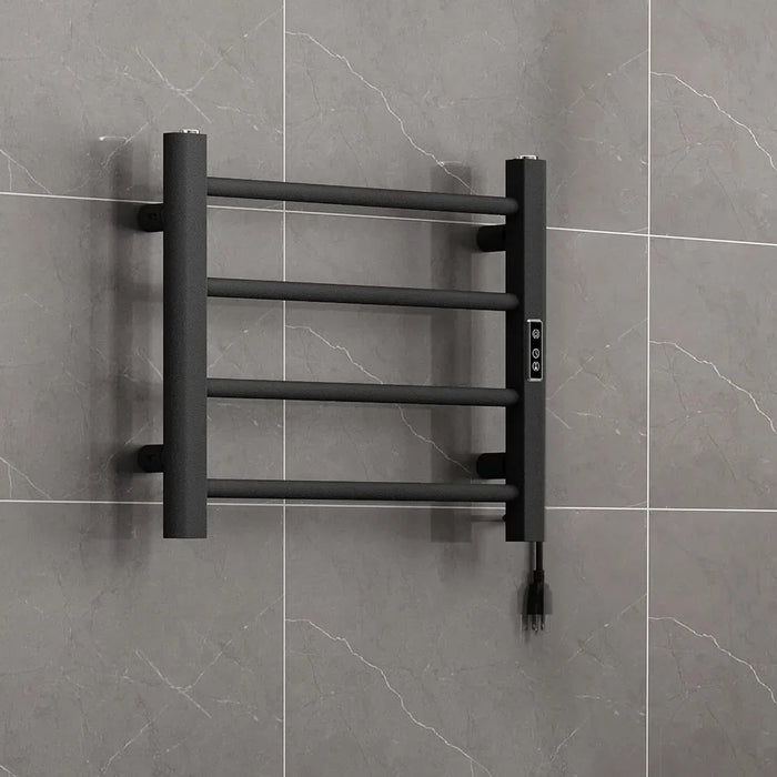Mild Steel Bathrooms Accessories Wall Mounted/Freestanding Towel Heater With Hardwired and Plug in Options Bathroom Towel Hanger