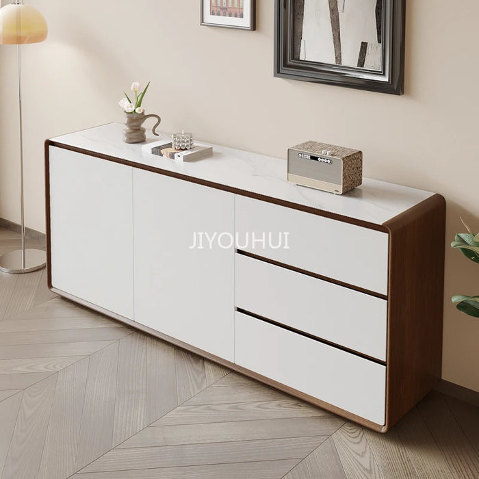 Kitchen Free Shipping Home Vanity Sideboard French Nordic Shelf Luxury Corner Cabinet Shelves Modern Cajonera Bedroom Furniture