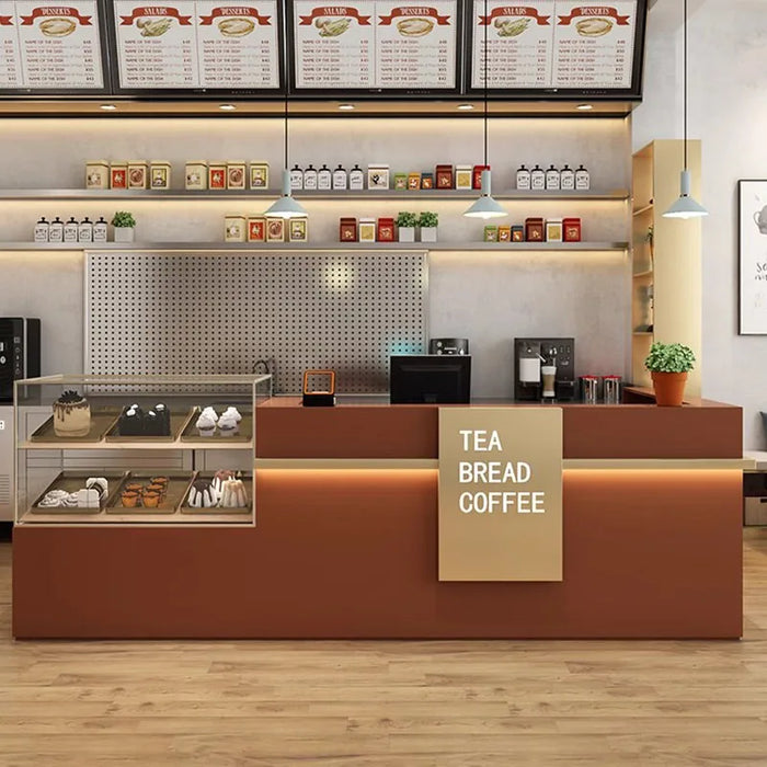 Mobile Bar Counter Reception Desk Supermarket Modern Hotel Commercial Reception Desk Conference Recepcion Para Negocio Furniture