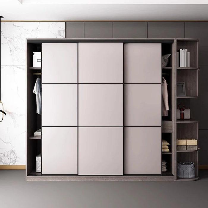 Luxury Nordic Wardrobes Modern White Hanging Display Wardrobes Apartment Free Shipping Mueble Para Colgar Ropa Home Furniture