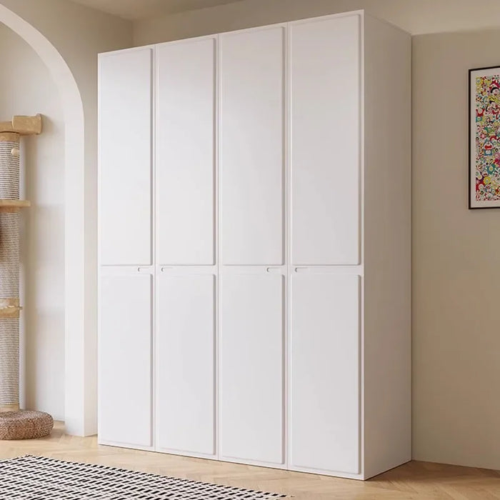 Bedroom Nordic Wardrobe White Storage Multifunction Wooden Wardrobe Clothes Organizer Armario Para Ropa Bedroom Furniture