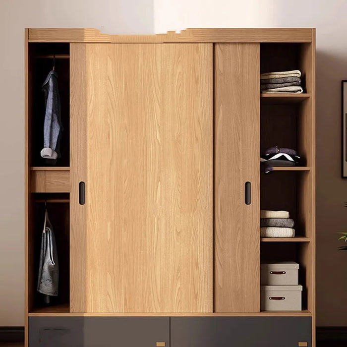 Modular Sliding Wardrobe Cabinet Organizers Space Saving Display Divider Wardrobe Hangers Armoire De Rangement Furniture HDH