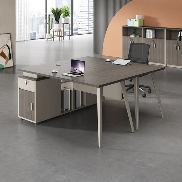 Drawers Study Work Desk Write Staff Executive Computer Modern Desk Reception Accessories Escritorio Ordenador Furniture HD50WD