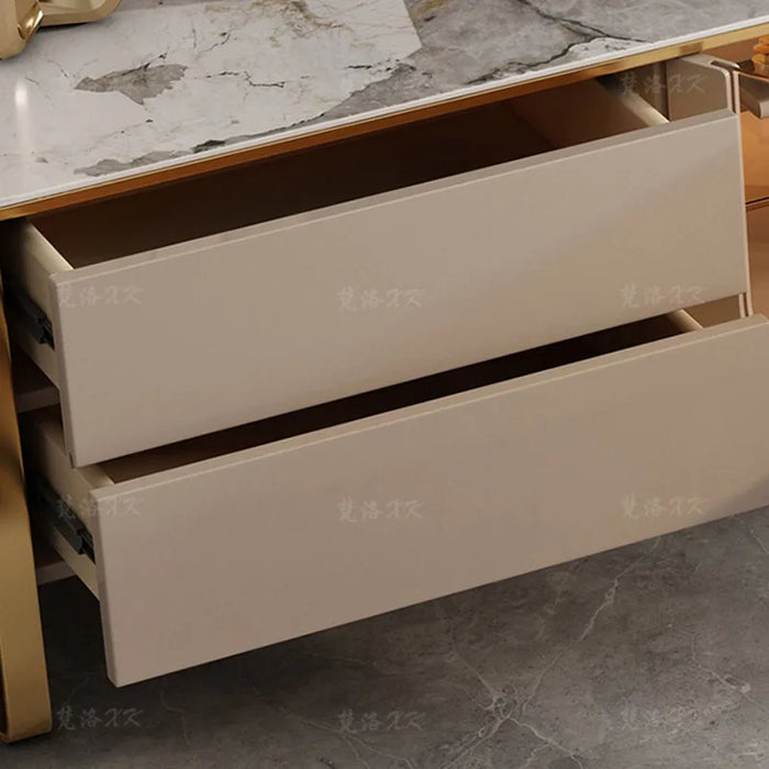 Modern Bedroom Nordic Tv Cabinet Stands Led Lights Glass Bench Home Stand Floor Coffee Storage Muebles Living Room Furniture