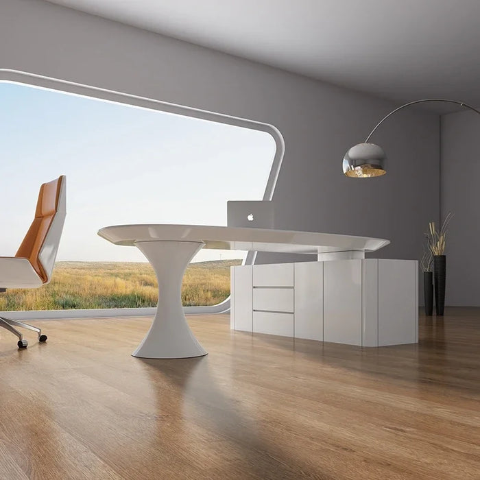 Work Writing Desk Accessories Office Executive Makeup Desk Modern Work Workbench White Mesa Para Computador Room Furniture
