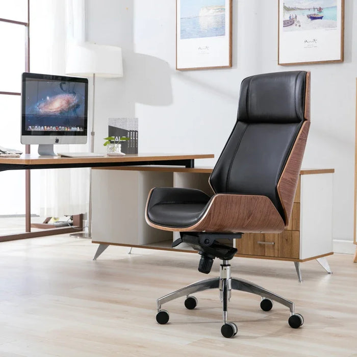 Modern Minimalist Solid Wood Computer Office Chair Computer Chair Office Furniture Gaming Chair Color Block Desk Chair Chaise