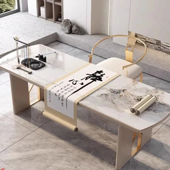 Executive Office Desk Meeting Gaming Corner Conference Office Desk Computer Reception Scrivania Ufficio Lavoro Luxury Furniture