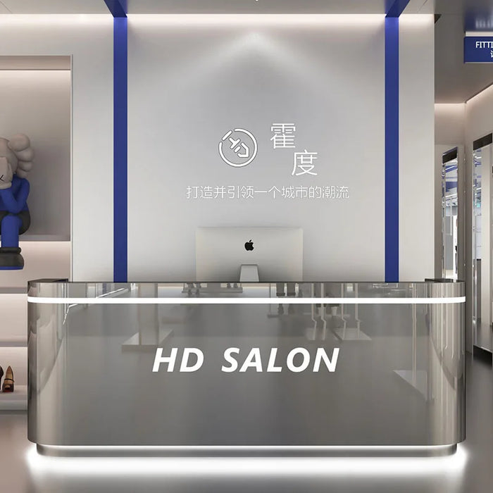 Coffee Executive Reception Desk Cashier Checkout Beauty Office Luxury Reception Desk Supermarket Meuble Caisse Furniture HDH
