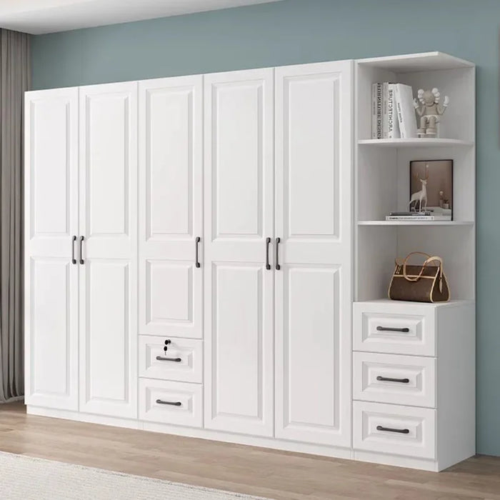 King Size Girls Men Wardrobe Organizer Storage Hotel Bedroom Wardrobe Living Room Women Armario Para Ropa Home Furniture